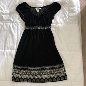 Black & white dress